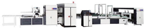 High  Speed  Automatic  Folder Gluer Inline Stitching  Machine